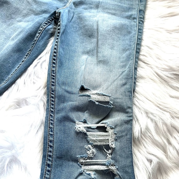 HOLLISTER•Midrise super skinny ripped stretch jeans 5R/27 NWT - Picture 6 of 7